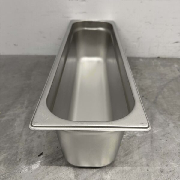 Edelstahl Gastronorm Tablett GN Tablett 2/4 Tiefe 150 mm Horeca