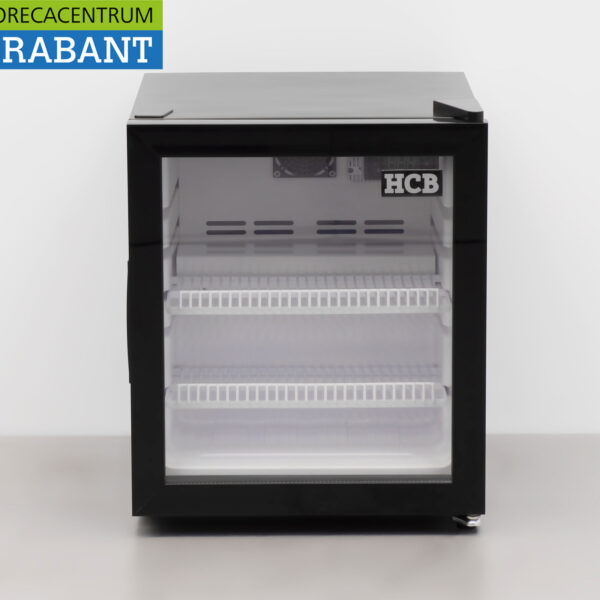 HCB ABS Minibar Minikühlschrank Glastür 46 Liter 230V Horeca