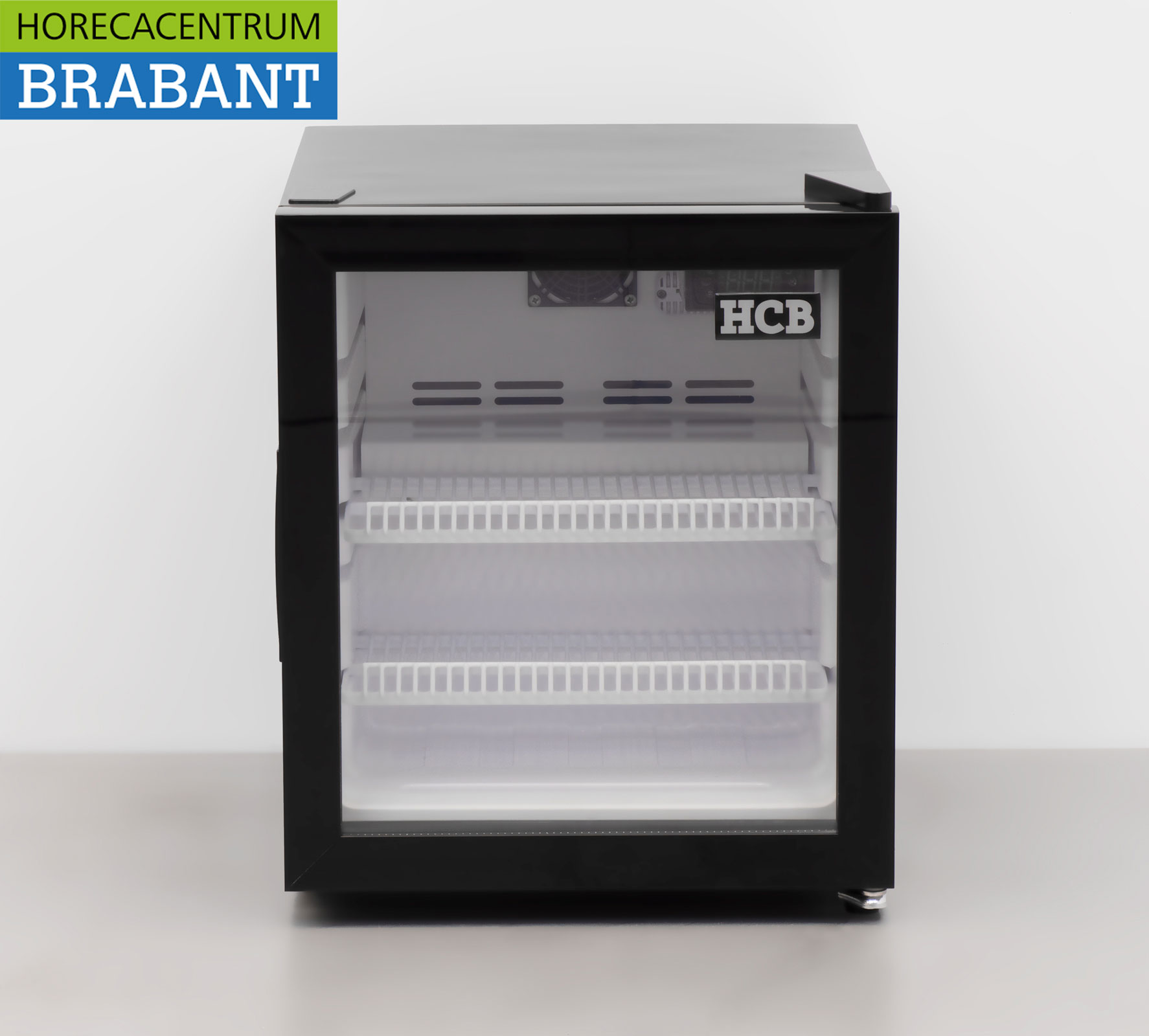 HCB ABS Minibar Minikühlschrank Glastür 46 Liter 230V Horeca