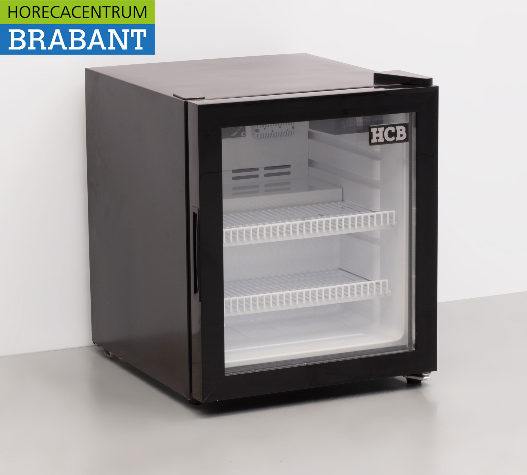 HCB ABS Minibar Minikühlschrank Glastür 46 Liter 230V Horeca – Bild 2