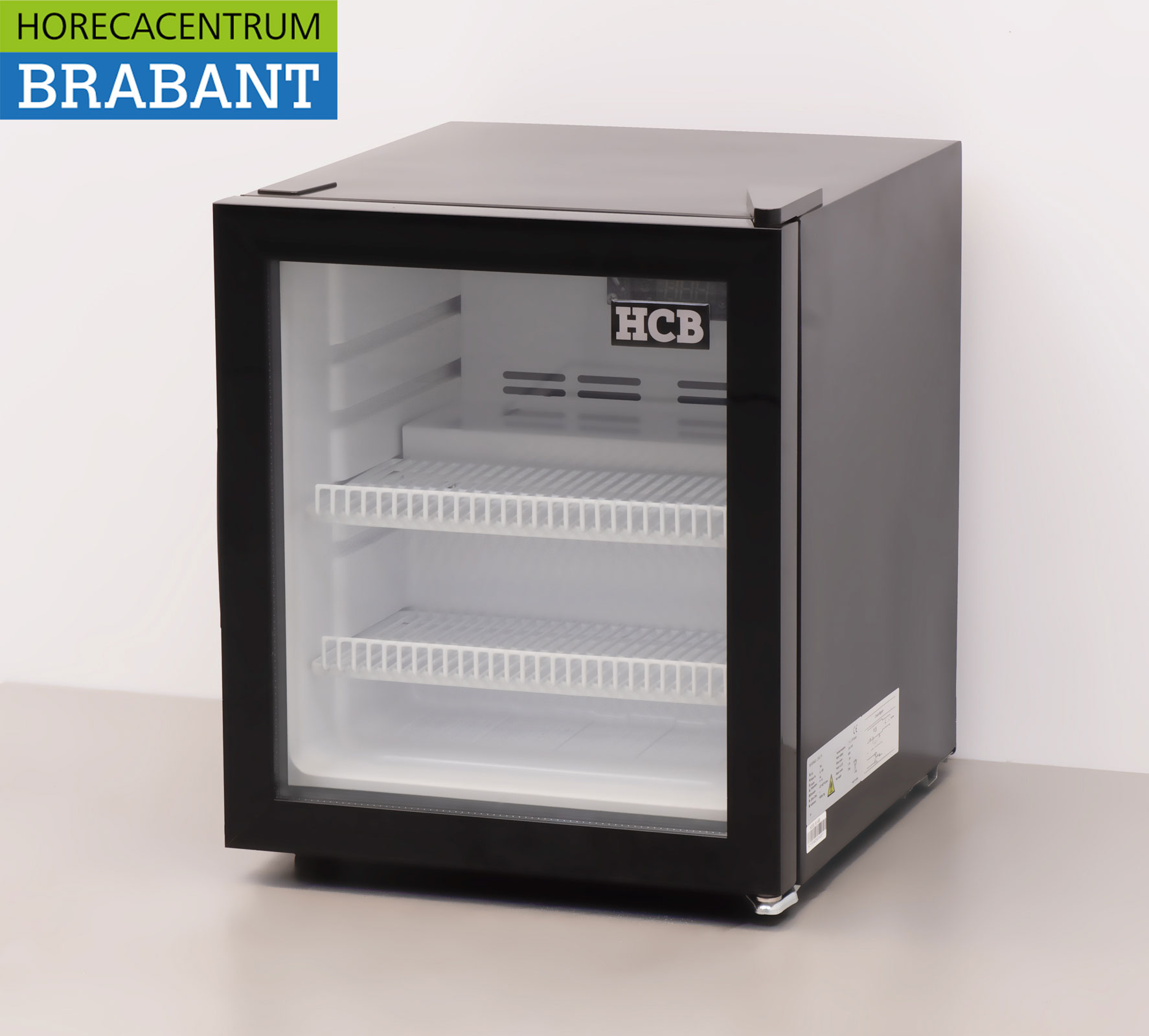 HCB ABS Minibar Minikühlschrank Glastür 46 Liter 230V Horeca – Bild 3