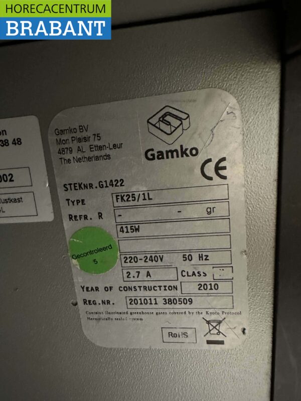 Gamko Fasskühler Fasskühler 88 cm 230V Horeca – Bild 5