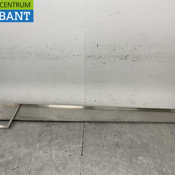 Wandregal aus Edelstahl 300 x 30 cm Horeca