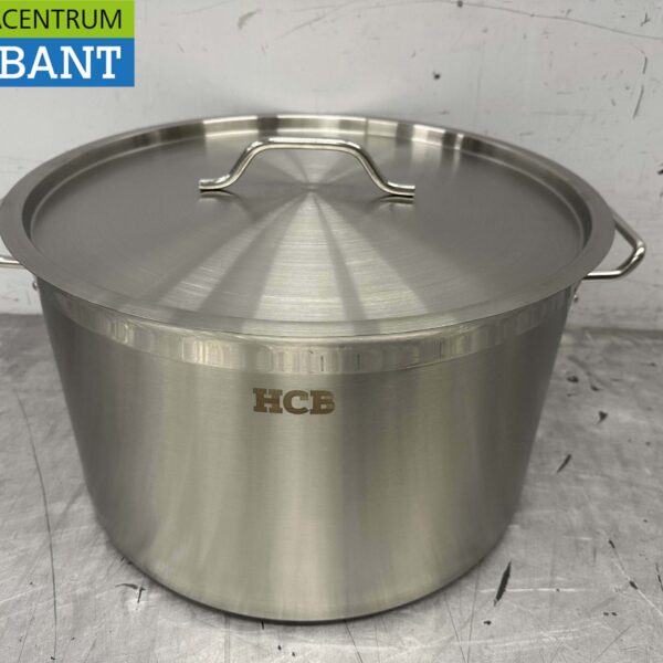 Edelstahl HCB Suppentopf Kochtopf Induktion 45 x 28 cm 44 Liter Horeca
