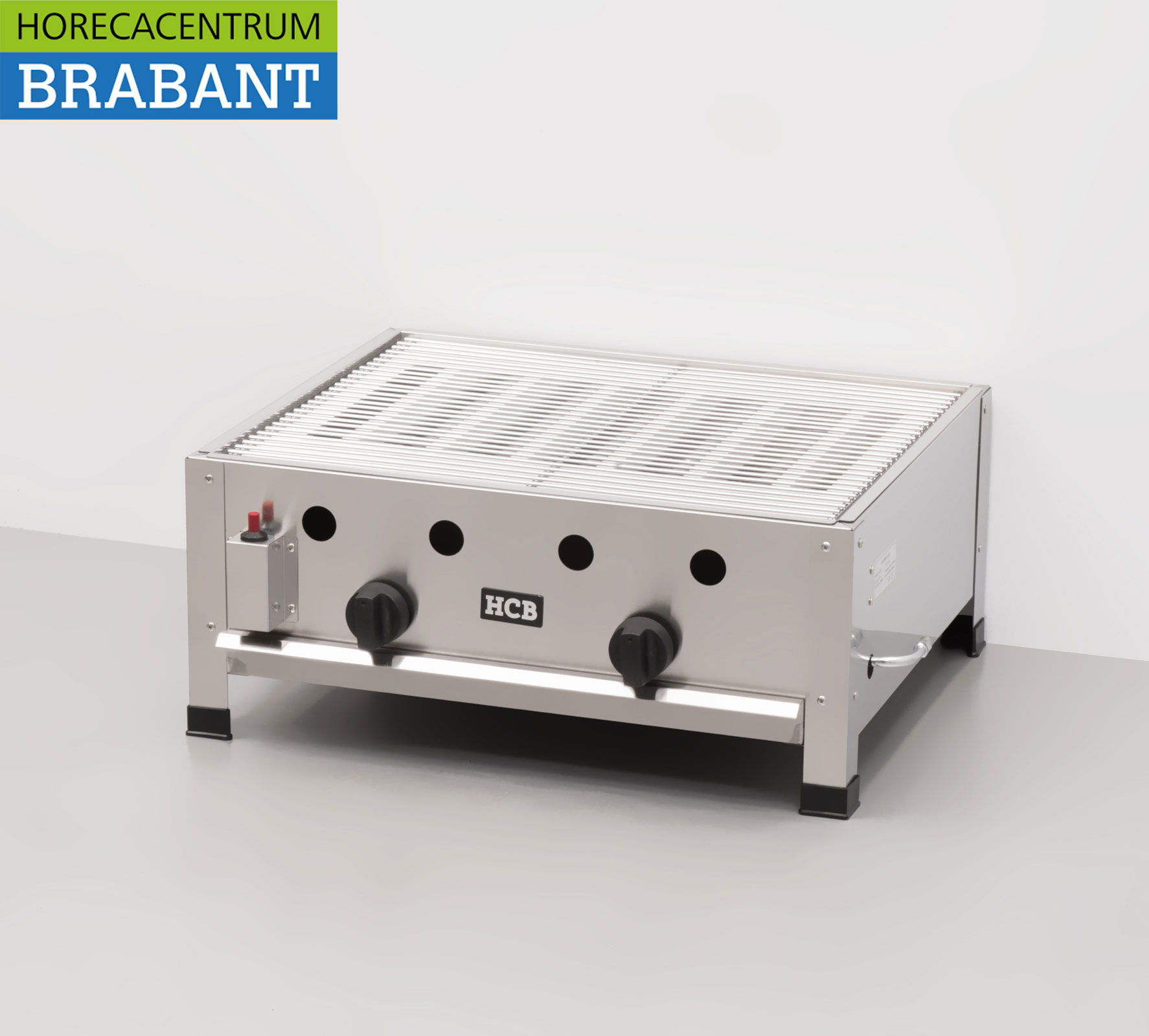 HCB Edelstahl Profi-Grill PROPAAN 65 cm Catering – Bild 8