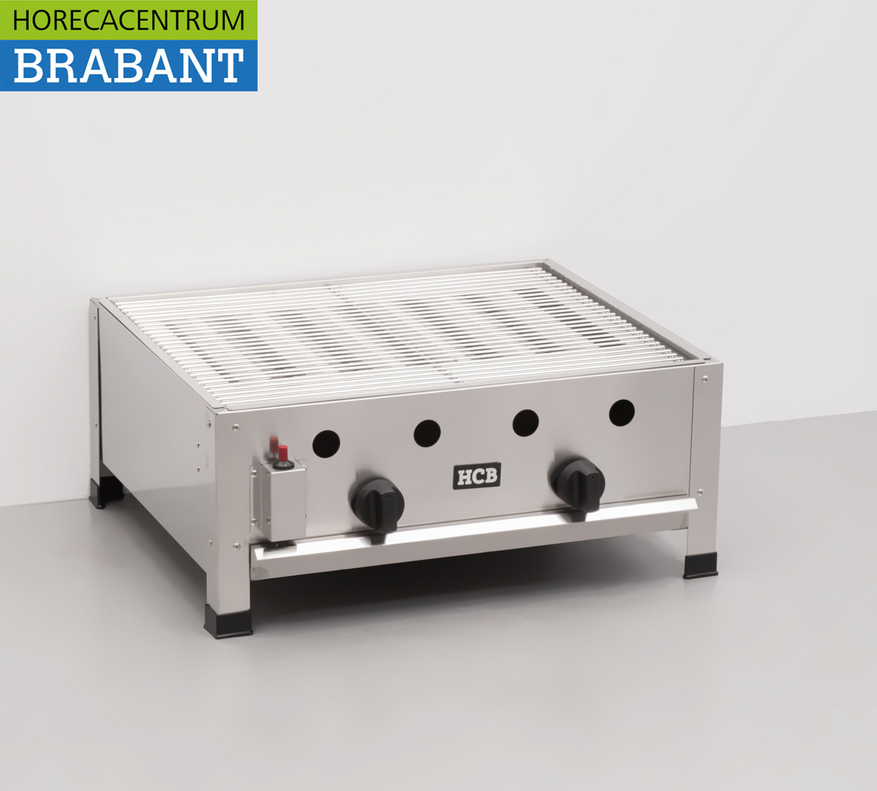 HCB Edelstahl Profi-Grill PROPAAN 65 cm Catering – Bild 7