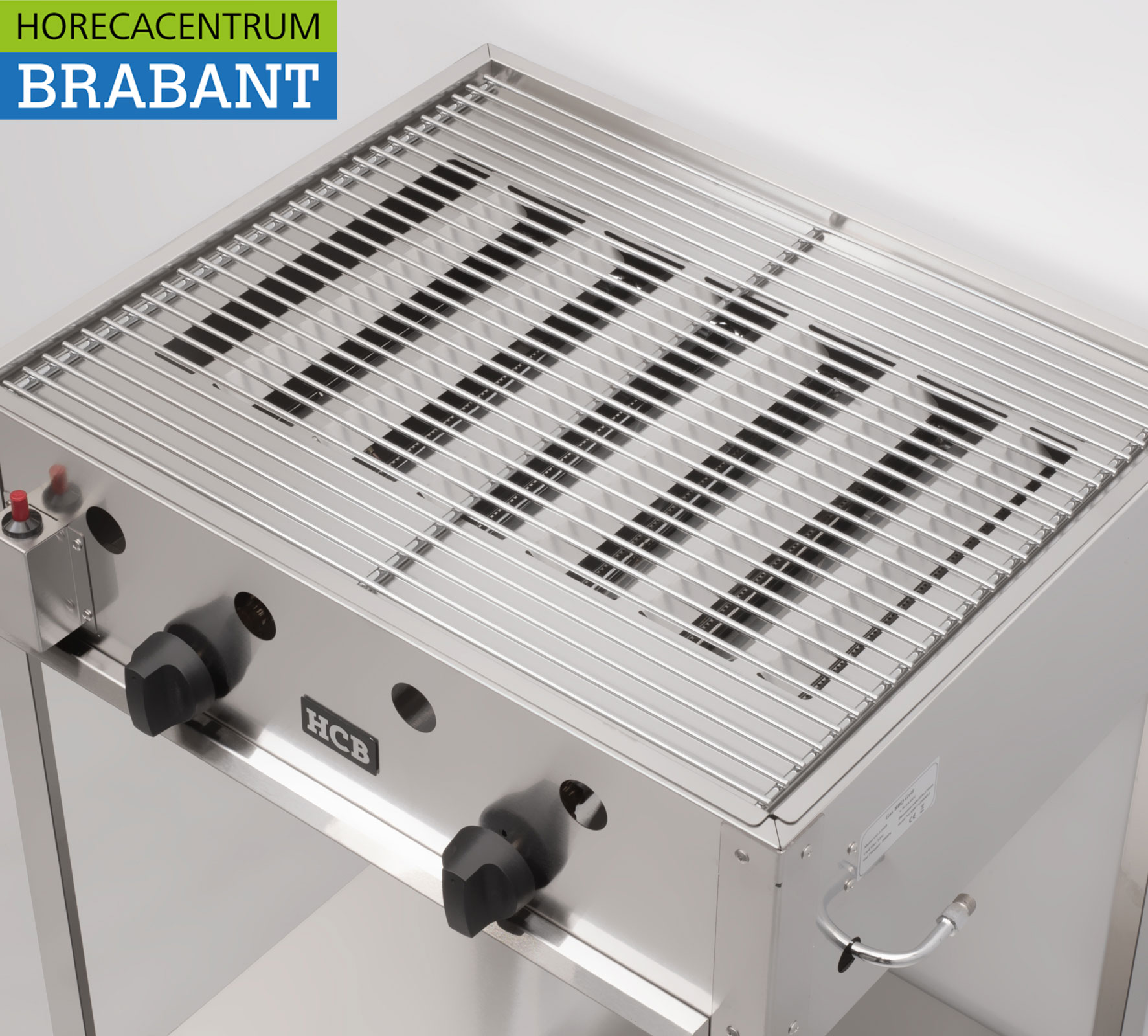 HCB Edelstahl Profi-Grill PROPAAN 65 cm Catering – Bild 2