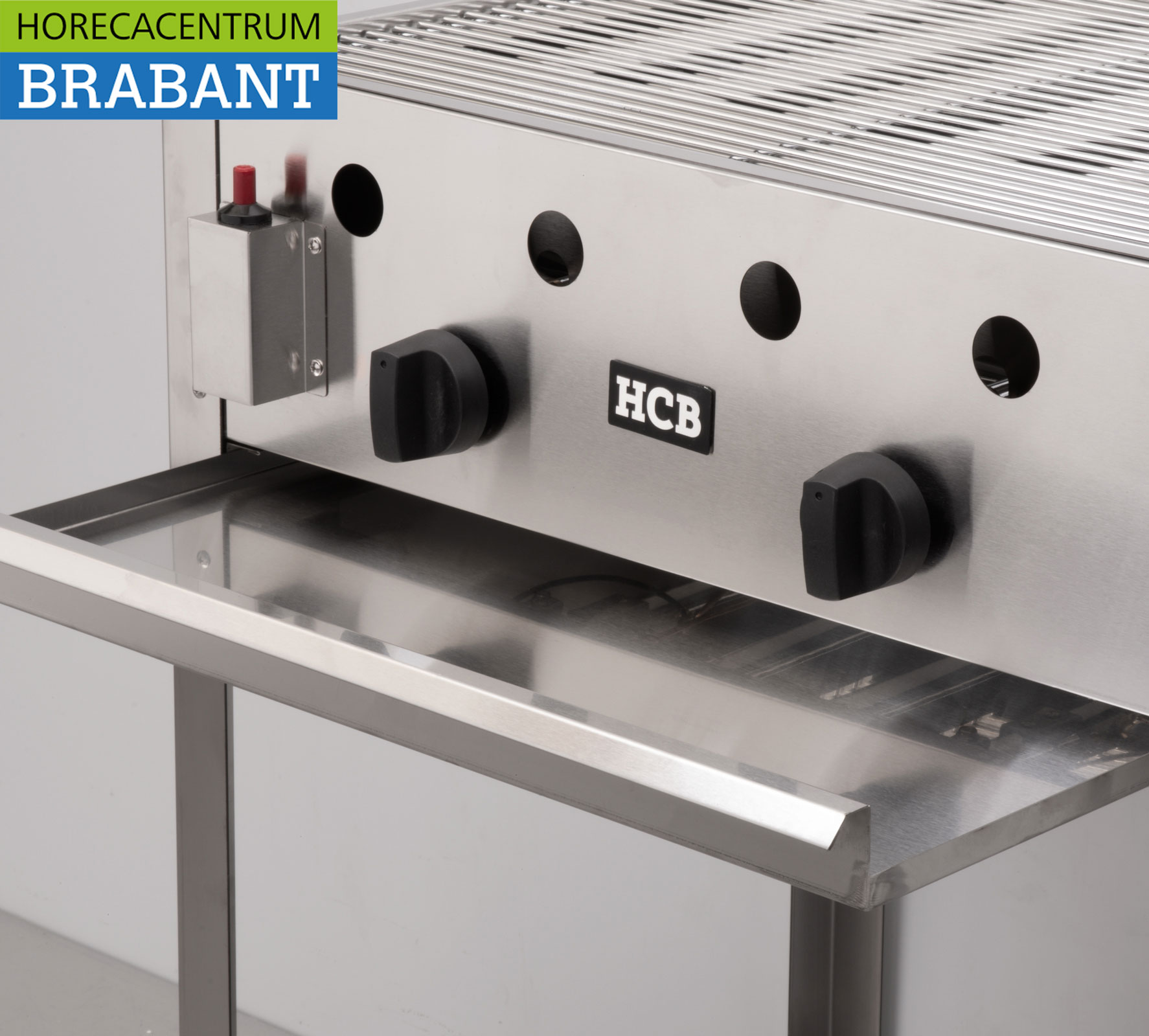 HCB Edelstahl Profi-Grill PROPAAN 65 cm Catering – Bild 4