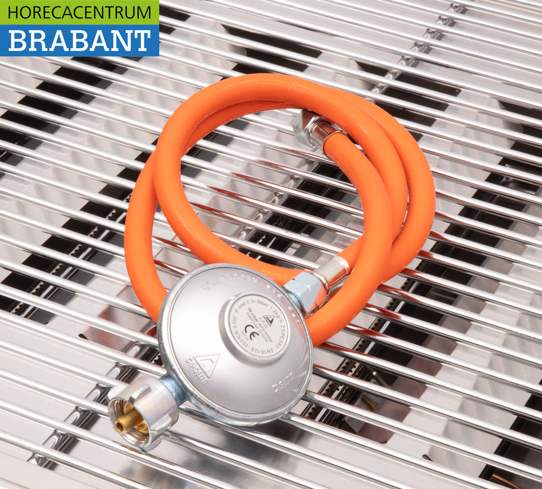 HCB Edelstahl Profi-Grill PROPAAN 65 cm Catering – Bild 5