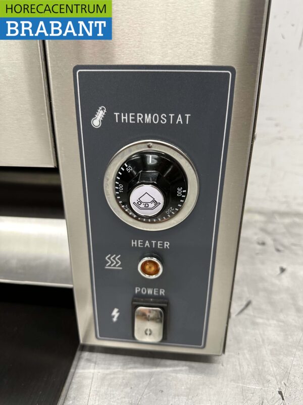 HCB Edelstahl Vertikaler Durchlauftoaster Brotröster Durchlaufofen 230V Horeca – Bild 5