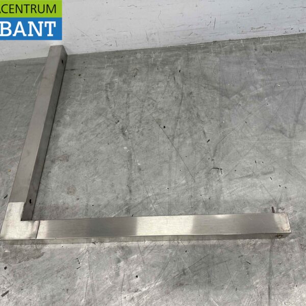 Edelstahl Wandhalterung Halterung 58 x 57,5 cm Horeca