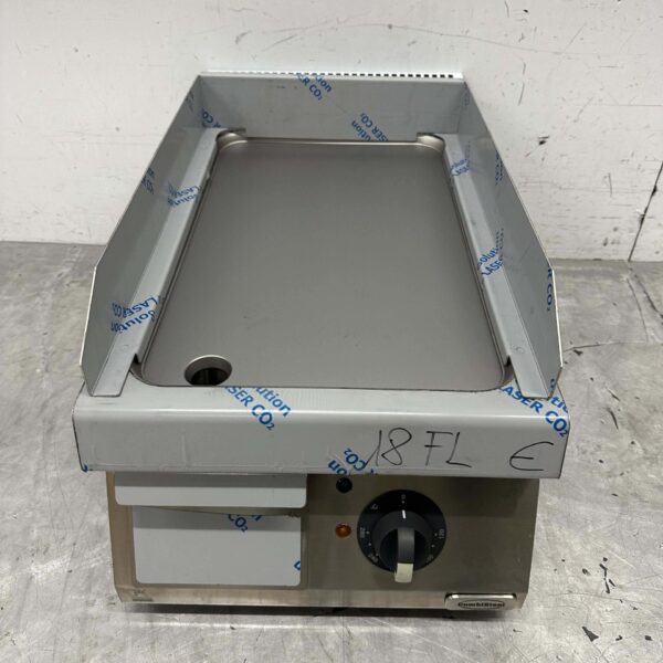 Edelstahl Combisteel Griddle Bratplatte Glatt 40 cm 400V Horeca