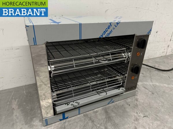 Edelstahl Saro Brotröster Salamander Grill 44 cm 3000 Watt 230V Horeca – Bild 3
