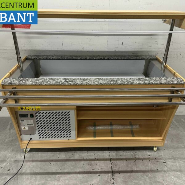 Mobiles Polar Kühlbuffet Buffet gekühlt 4 x 1/1 GN 230V Horeca