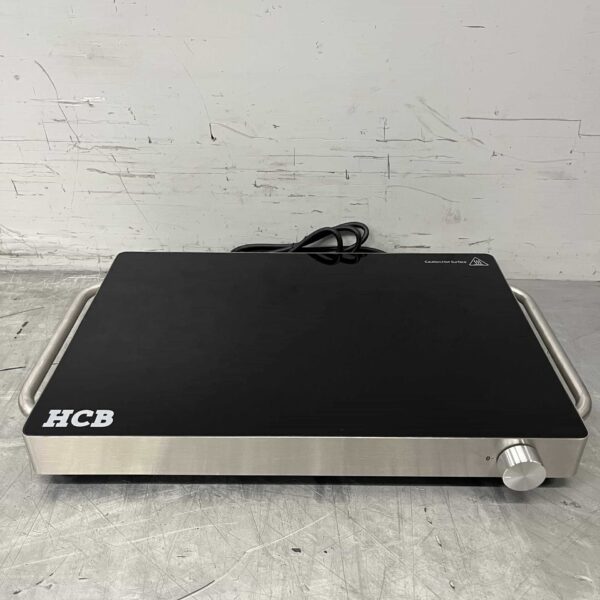 Induktionskochplatte aus Edelstahl Kochplatte 53 x 33,5 cm 1000 Watt 230V Horeca