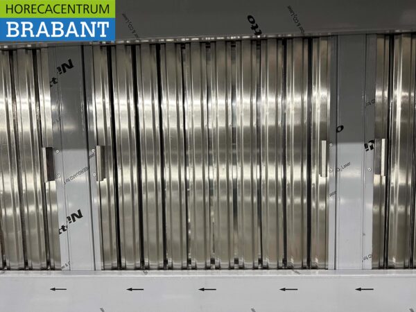 Edelstahl-Dunstabzugshaube mit Lamellenfiltern Premium-line 250 cm Box-Modell Box-Modell Horeca – Bild 5