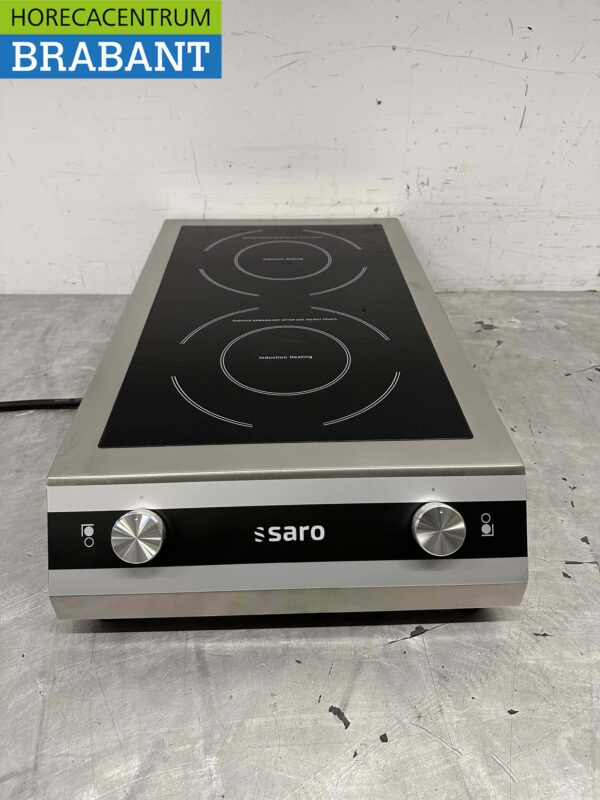 Saro Anita Induktionskochfeld aus Edelstahl 7 kW 400V Horeca