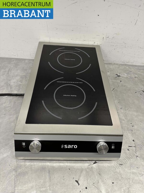 Saro Anita Induktionskochfeld aus Edelstahl 7 kW 400V Horeca – Bild 2