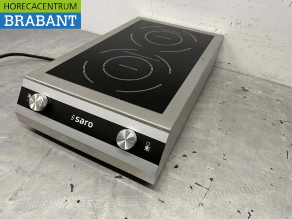 Saro Anita Induktionskochfeld aus Edelstahl 7 kW 400V Horeca – Bild 4