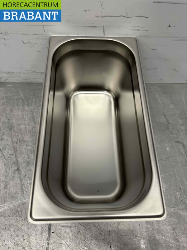Gastronorm GN-Behälter aus Edelstahl 1/3 Tiefe 150 mm Horeca – Bild 2
