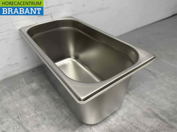 Gastronorm GN-Behälter aus Edelstahl 1/3 Tiefe 150 mm Horeca – Bild 3