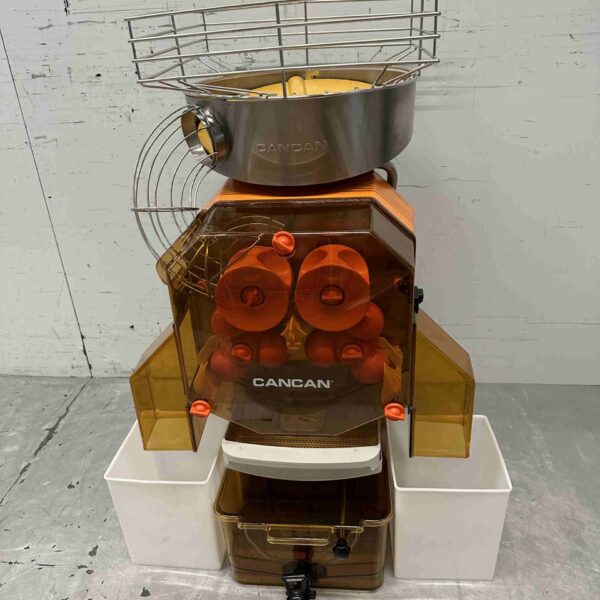 Cancan Automatische Orangenpresse Zitruspresse mit Tank 230V Catering