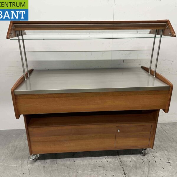 Maxxfrost Warmhaltebüffet Ausgabebüffet Buffet Buffetteil 4 x 1/1 Gastronorm / GN 149 cm 230V Horeca