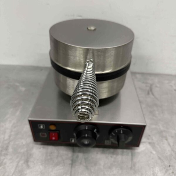 Waffeleisen aus Edelstahl mit Zeitschaltuhr 230V Catering