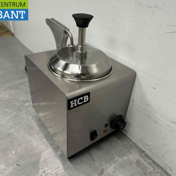 Edelstahl Beheizte Saucenpumpe Saucenwärmer 2 Liter 230V Catering