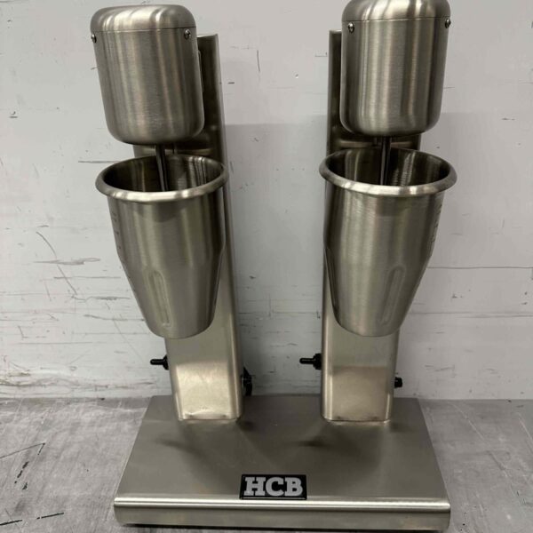 Edelstahl Double Milkshaker Milchshaker Milchshake-Mixer 750 ml 230V Horeca