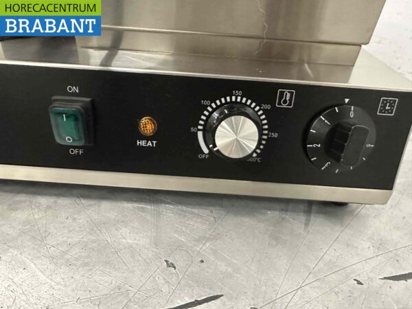 Doppeltes Waffeleisen aus Edelstahl Lüttich Waffeln 230V Catering – Bild 5