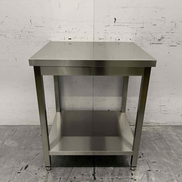 Edelstahl-Arbeitstisch Basic-line 70 x 60 x 85 cm Catering