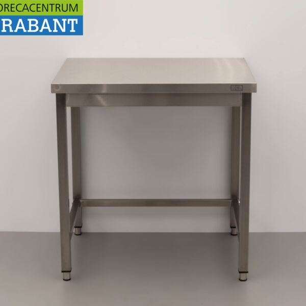 HCB Edelstahl Arbeitstisch Basic-line 80 x 60 x 85 cm Catering