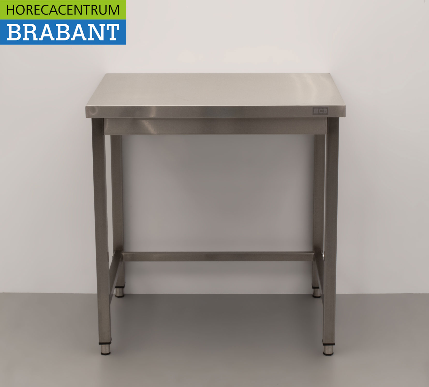 HCB Edelstahl Arbeitstisch Basic-line 80 x 60 x 85 cm Catering