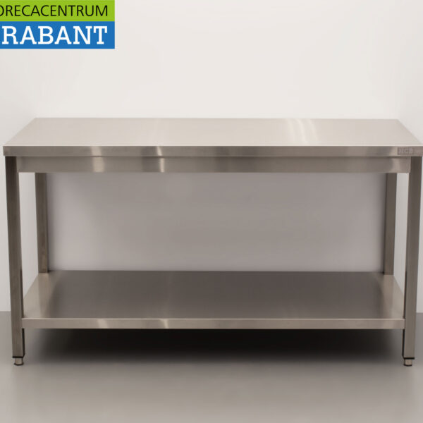 HCB Edelstahl Arbeitstisch Basic-line 150 x 60 x 85 cm Catering