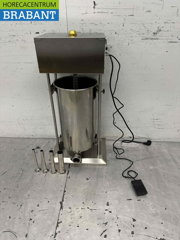 Edelstahl HCB Elektrischer Füllkasten Wurstfüller 25 Liter 230V Metzgerei