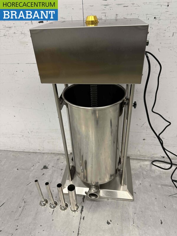 Edelstahl HCB Elektrischer Füllkasten Wurstfüller 25 Liter 230V Metzgerei – Bild 2