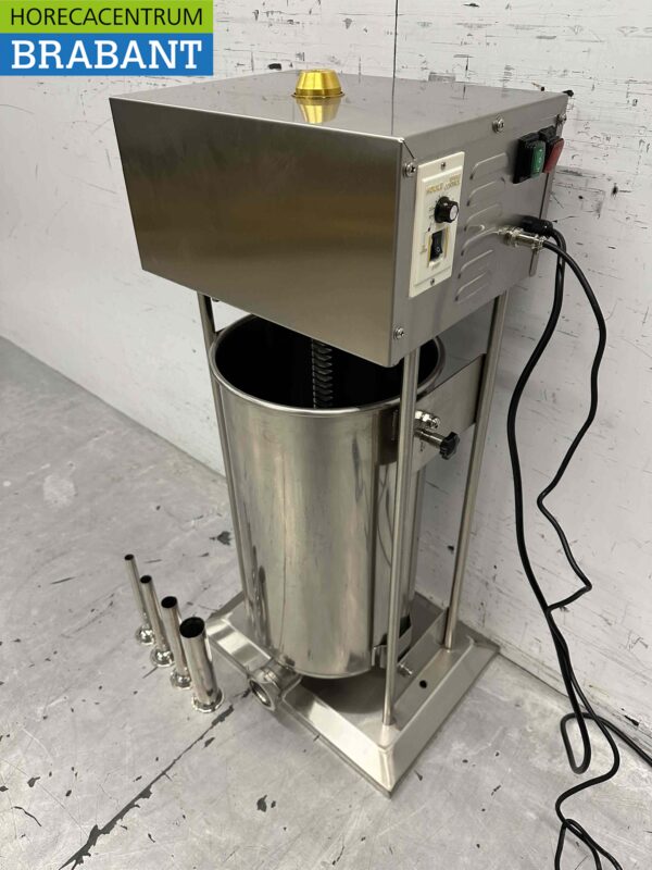 Edelstahl HCB Elektrischer Füllkasten Wurstfüller 25 Liter 230V Metzgerei – Bild 4