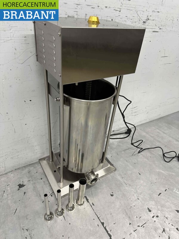 Edelstahl HCB Elektrischer Füllkasten Wurstfüller 25 Liter 230V Metzgerei – Bild 5