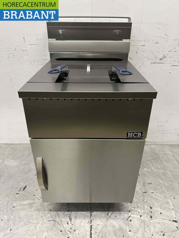 Edelstahl Friteuse Fritteuse 45 Liter Premium-line GAS Catering