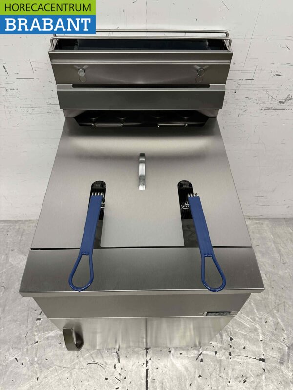 Edelstahl Friteuse Fritteuse 45 Liter Premium-line GAS Catering – Bild 5