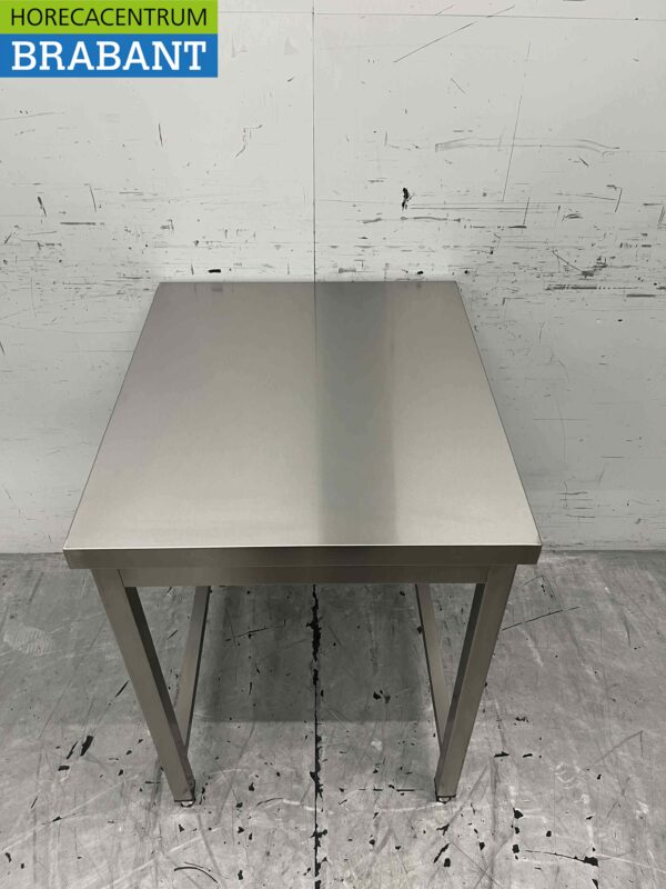Edelstahl Arbeitstisch Basic-line 60 x 70 x 85 cm Catering – Bild 4