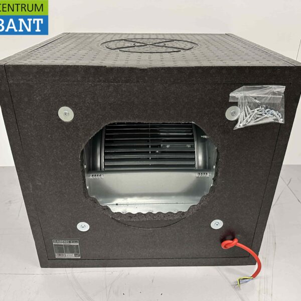 Absaugmotor im Schaumstoffkasten 2500 m3 230V Horeca