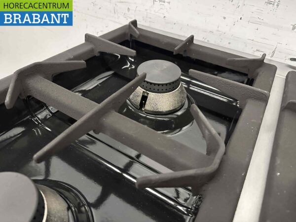 6-flammiger Gasherd aus Edelstahl 700 Serie 110 cm 36 kW Horeca – Bild 5