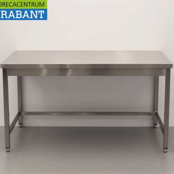 HCB Edelstahl Arbeitstisch Basic-line 150 x 70 x 85 cm Horeca