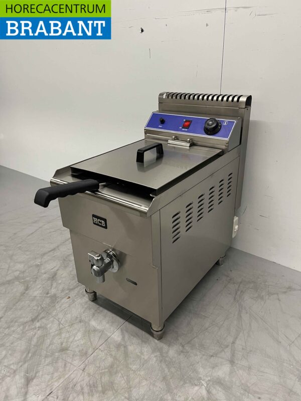 Edelstahl Friteuse 14 Liter PROPAAN GAS Catering – Bild 2