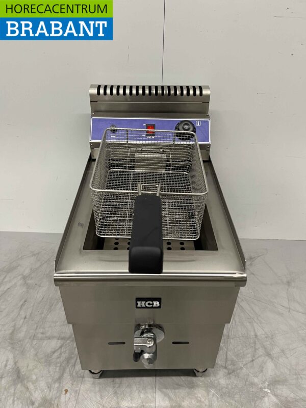 Edelstahl Friteuse 14 Liter PROPAAN GAS Catering – Bild 4