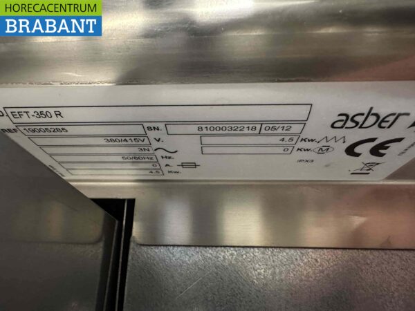 Asber Edelstahl Grillrost 35 cm 400V Horeca – Bild 5