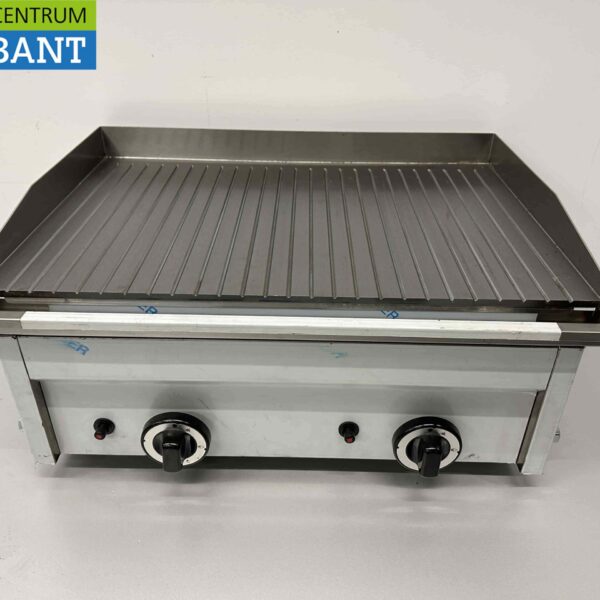 Edelstahl Saro Fry Top 600 GR Erdgas Propangas GAS Catering