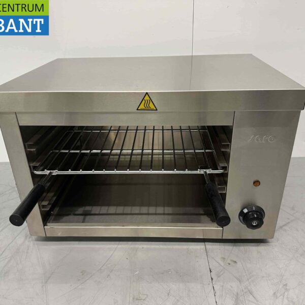Saro Matera 2 Salamander aus Edelstahl 230V Horeca